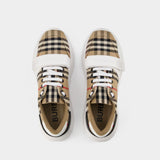 Sneakers Lf Tnr New Regis L Chk - Burberry - Coton - Motif check