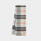 Écharpe à Carreaux en Cachemire