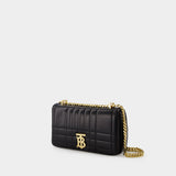 Sac à bandoulière Lola - Burberry - Cuir - Noir