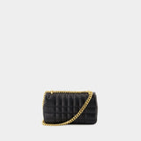Sac à bandoulière Lola - Burberry - Cuir - Noir
