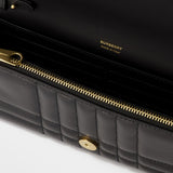 Wallet On Chain Ls Lola Qxc - Burberry - Cuir - Noir