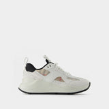 Sneakers Lf Tnr Sean 11 L - Burberry - Daim - Blanc