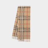 Écharpe Mu Pxltd 3C Chk Cs - Burberry - Cachemire - Motif check