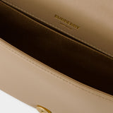 Sac à bandoulière Lola - Burberry - Cuir - Beige