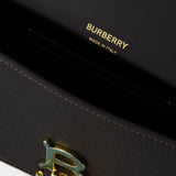 Sac à bandoulière Elongated - Burberry - Cuir - Noir