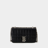 Sac à bandoulière Lola - Burberry - Cuir - Noir