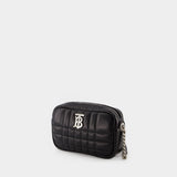 Sac caméra Lola - Burberry - Cuir - Noir