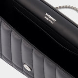 Wallet On Chain Lola - Burberry - Cuir - Noir