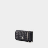 Wallet On Chain Lola - Burberry - Cuir - Noir