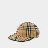 Casquette MH Vintage - Burberry - Coton - Archive Beige