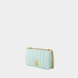 Sac à bandoulière Lola - Burberry - Cuir - Bleu