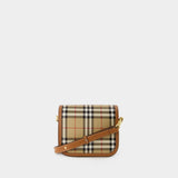 Sac à bandoulière Elizabeth - Burberry - Coton - Beige