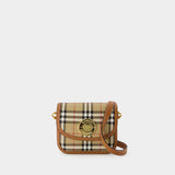 Sac à bandoulière Elizabeth - Burberry - Coton - Beige