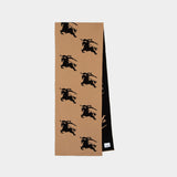 Echarpe All Over - Burberry - Cachemire - Camel
