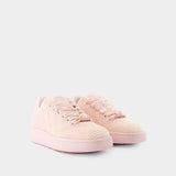 Sneakers LF Box Knit - Burberry - Synthétique - Rose