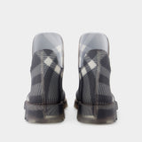 Bottines Lf Marsh Low - Burberry - Caoutchouc - Noir