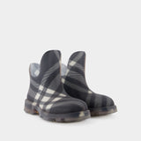 Bottines Lf Marsh Low - Burberry - Caoutchouc - Noir