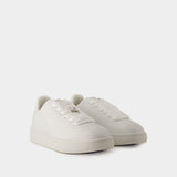 Sneakers Lf Box - Burberry - Cuir - Blanc