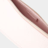 Sac à Bandoulière Micro Sling Shield - Burberry - Cuir - Rose