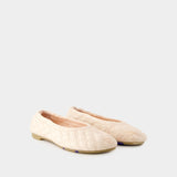 Ballerines Sadler - Burberry - Cuir - Baby Neon