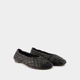 Ballerines Sadler - Burberry - Cuir - Noir