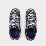 Sneakers LF Box Knit - Burberry - Synthétique - Noir