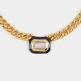 Collier Black Stone And Enamel - Missoma - Métal - Doré
