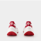 Sneakers Atlantis - Casablanca - Cuir - Blanc/Rouge