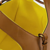 Cabas Chain Link - J.W. Anderson - Cuir - Pecan/Jaune