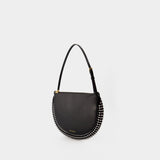 Sac Hobo Crystal Bumper-Moon - J.W. Anderson - Cuir - Noir