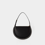 Sac Hobo Crystal Bumper-Moon - J.W. Anderson - Cuir - Noir