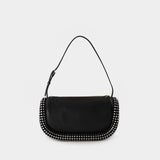 Sac Hobo Crystal Bumper-15 - J.W. Anderson - Cuir - Noir