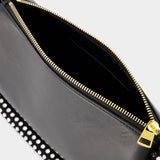 Sac Hobo Crystal Bumper-15 - J.W. Anderson - Cuir - Noir