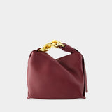 Sac Hobo Small Chain - J.W.Anderson - Cuir - Bordeaux
