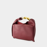 Sac Hobo Small Chain - J.W.Anderson - Cuir - Bordeaux