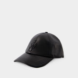 Casquette Baseball - J.W.Anderson - Cuir - Noir