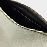 Sac The Bumper-15 - J.W.Anderson - Cuir - Olive Foncé