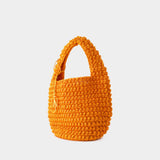 Sac À Main Large Popcorn Basket - J.W. Anderson - Coton - Orange