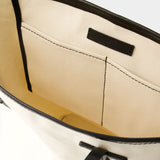 Tote Bag Anchor Tall - J.W. Anderson - Toile - Ivoire/Noir