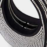 Mini Swipe Bag en Strass