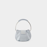 Sac Denim Ring Pouch - Coperni - Coton - Bleu