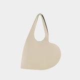 Tote Bag Mini Heart - Coperni - Coton - Beige