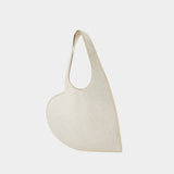 Tote Bag Mini Heart - Coperni - Coton - Beige