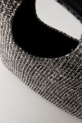 Cabas Heart - Coperni - Tweed - Noir