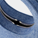 Sac À Main Denim Mini Swipe - Coperni - Toile - Bleu Délavé