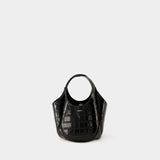 Cabas Mini Bucket Swipe - Coperni - Cuir - Noir