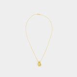 Collier Médaillon The Medium Sun Salutations - Alighieri - Doré