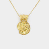 Collier Médaillon The Medium Sun Salutations - Alighieri - Doré