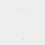 Collier Lustre of the moon en argent