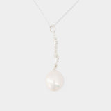 Collier Lustre of the moon en argent